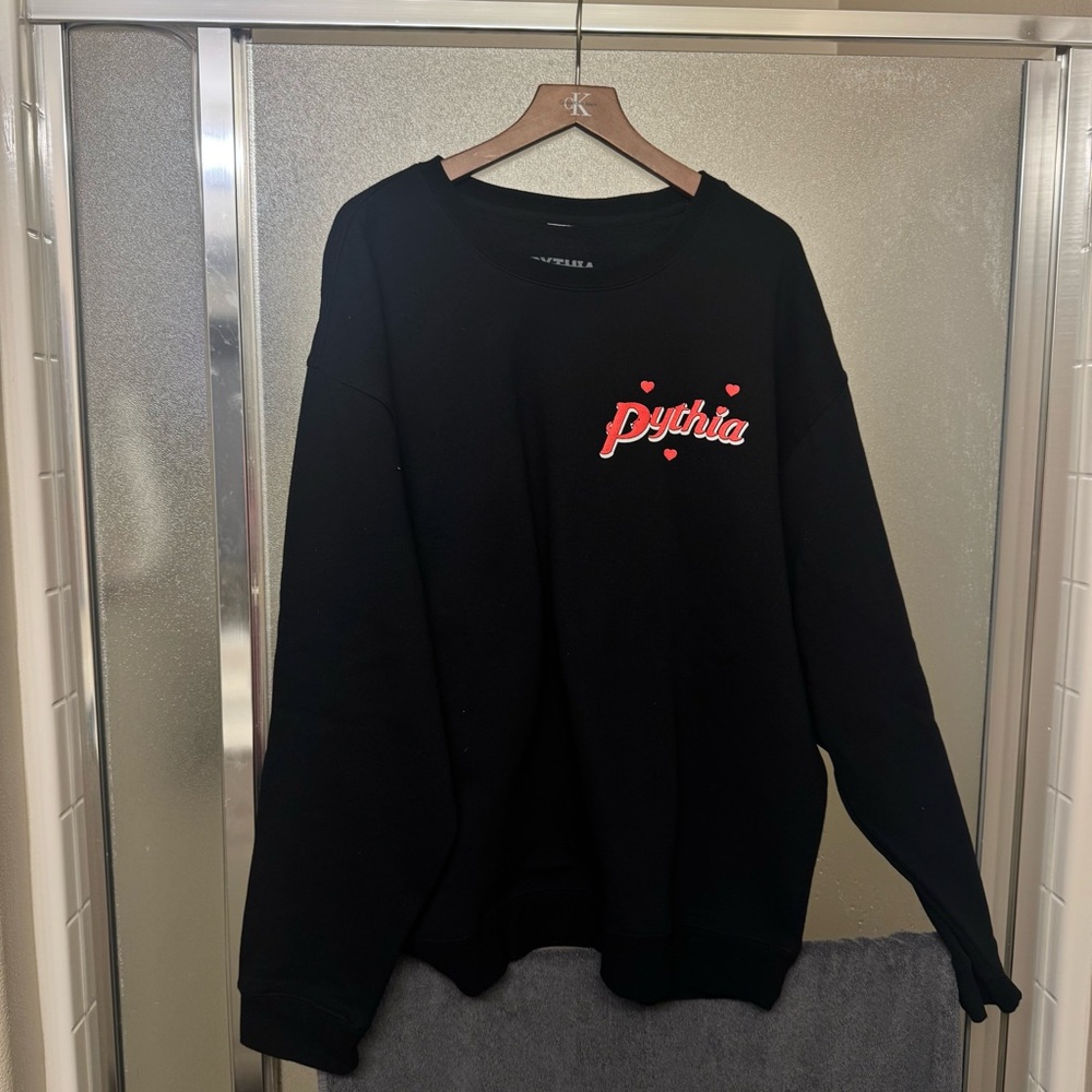 Black Crewneck Sweater for Men